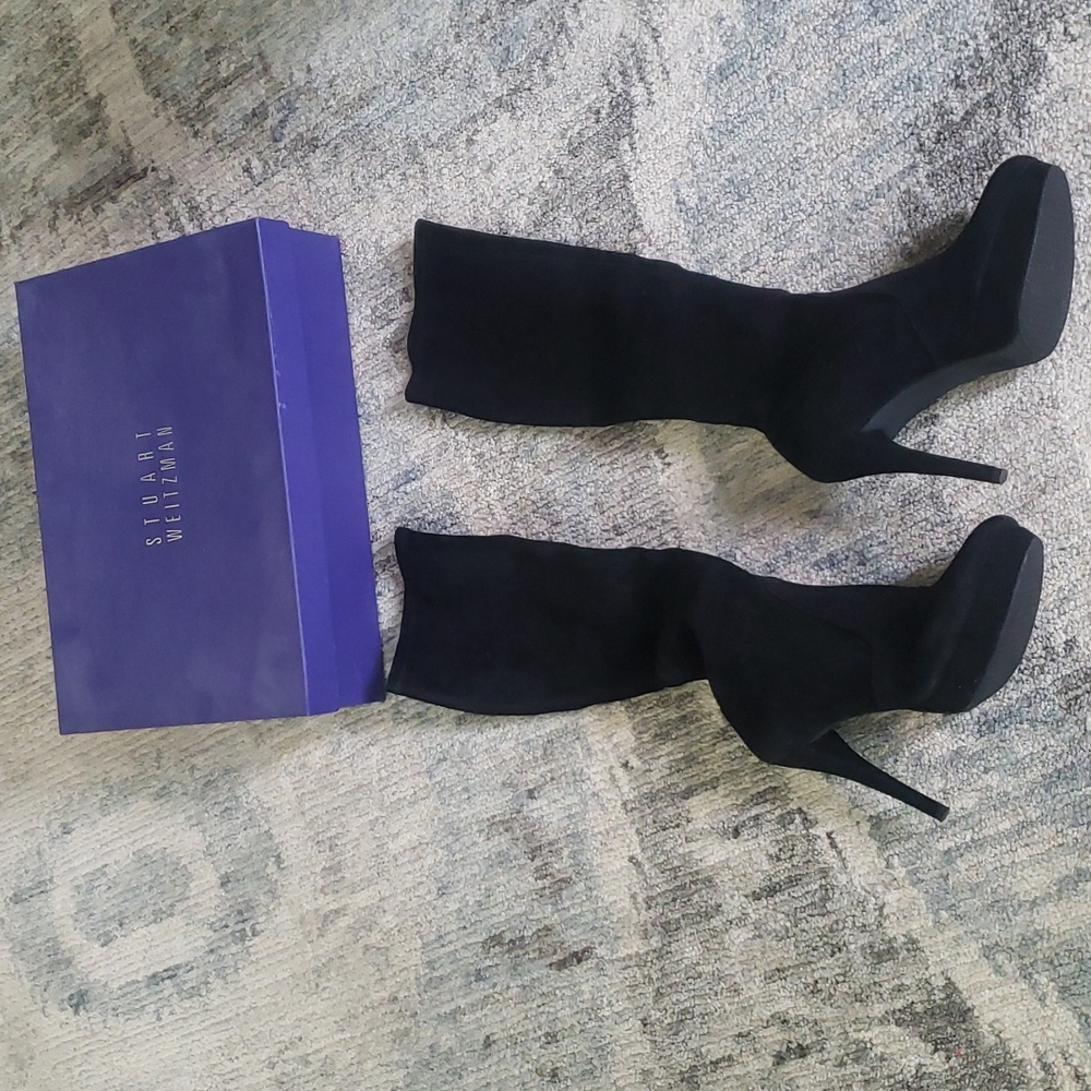 Stuart Weitzman suede boots